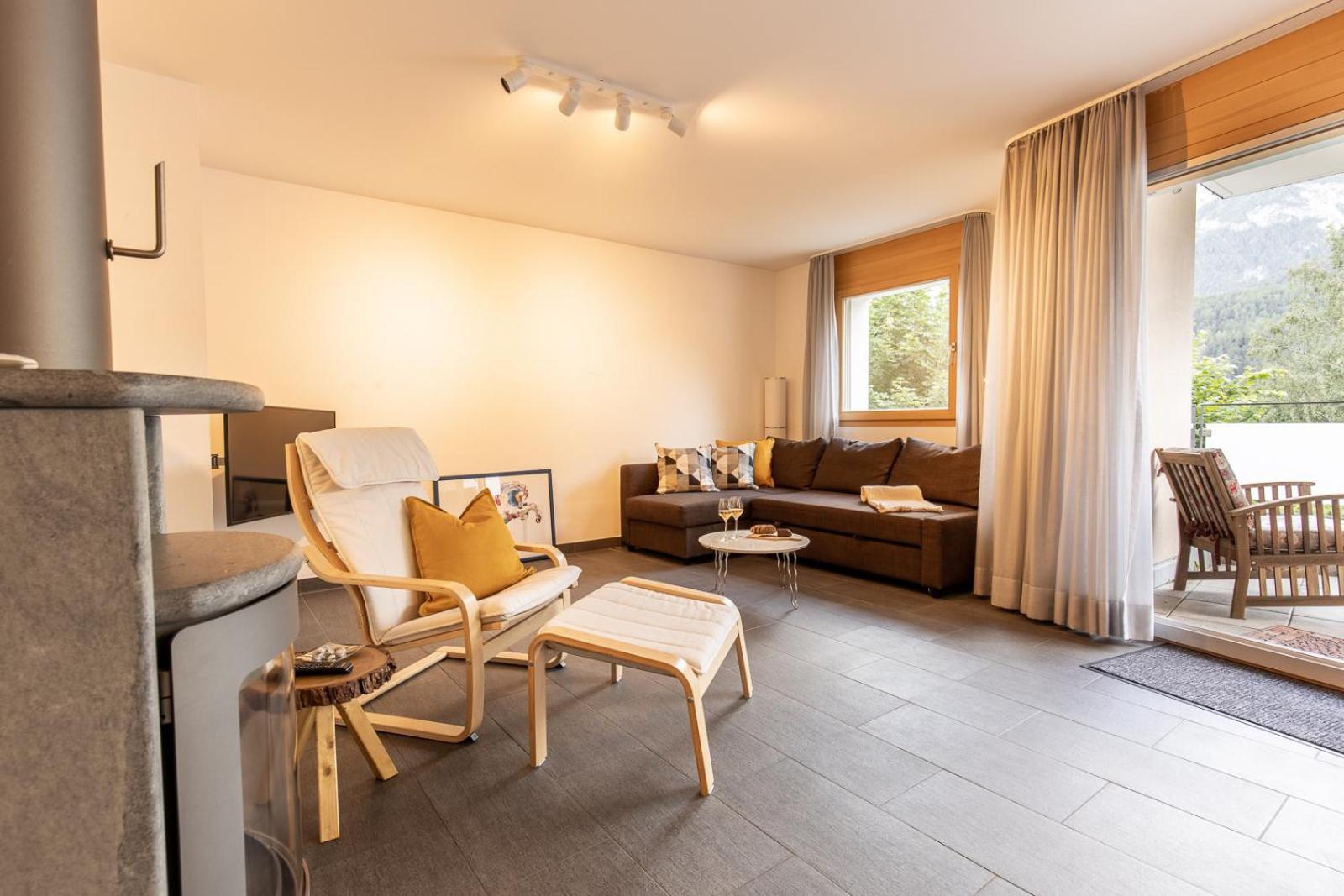 Ferienwohnung La Stüvetta Scuol Exterior foto