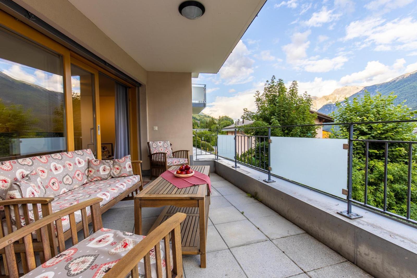 Ferienwohnung La Stüvetta Scuol Exterior foto